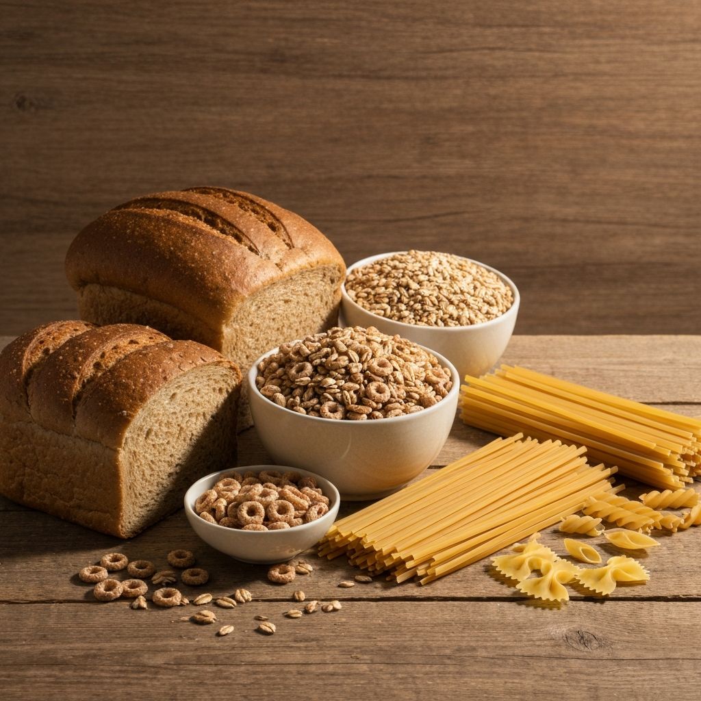 Vollkornprodukte und Mehrkorngetreide